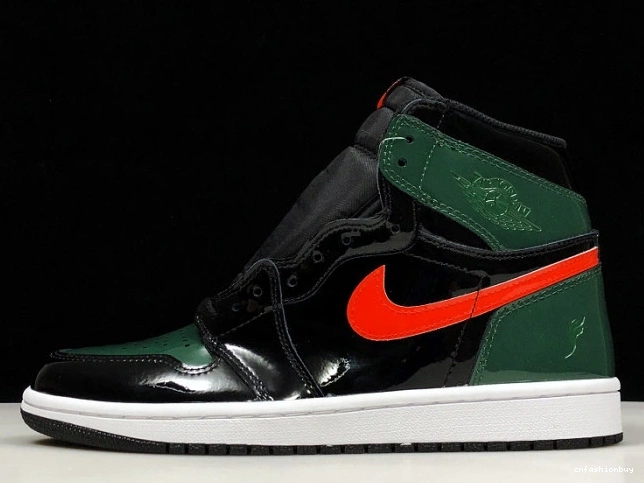 Team 1 OG Black Jordan Air AV3905-038 x SoleFly Orange-Fir Retro High 1011